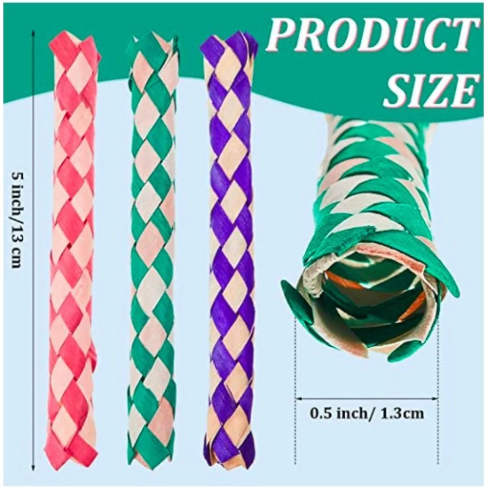 Bulk Pack of 72 Bamboo Finger Traps P4821