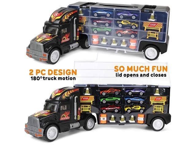 Jumbo Transport Car Carrier Truck with 28 Cars Q96687