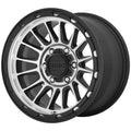Satin Black 17x9 18mm 6x114.3 Wheel N6059