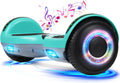 6.5inch Self Balancing Hoverboard with Bluetooth Speaker LED Lights U211056