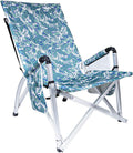 Lightweight Portable Folding Aluminum Lawn Chair with Carry Belt D1836