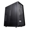 Black Compact Mid Tower Computer Case L4211