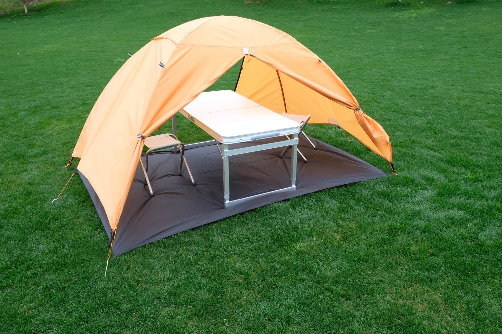 Waterproof Ultralight Camping Tarp Ground Sheet 4 person 86'' x 90'' K547
