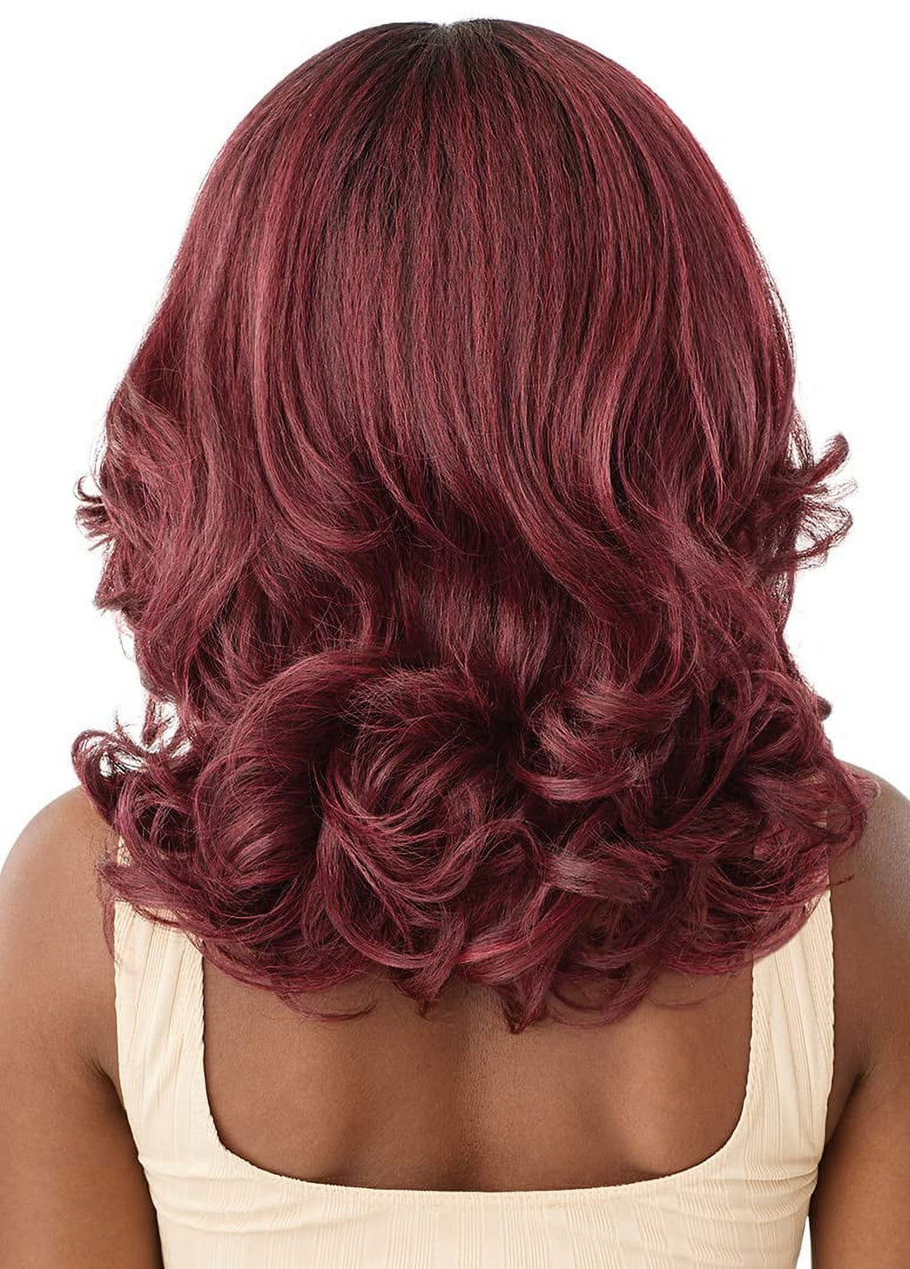 14" DR Brown Wig F958