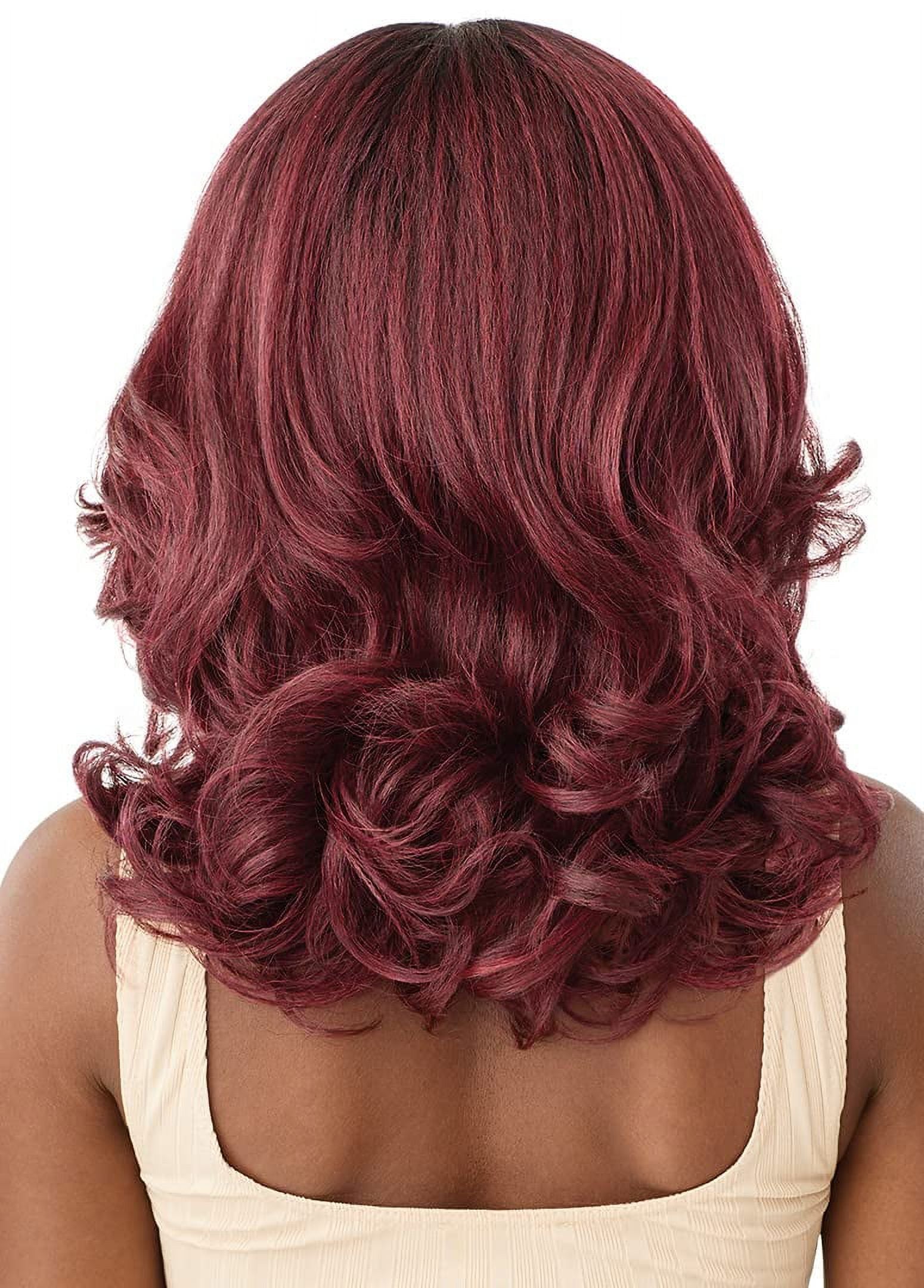 14" DR Brown Wig F958