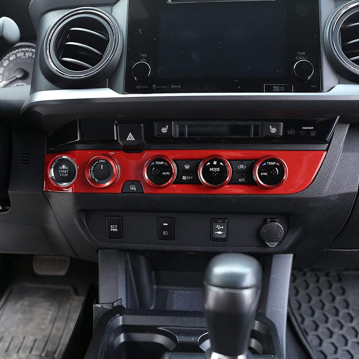 Sports Red Air Console Panel Cover Pack of 2 E979