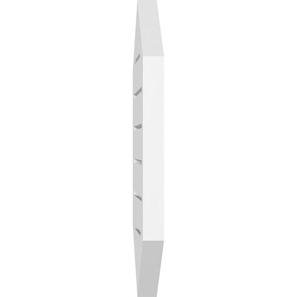 PVC Gable Vent 4/12 Pitch J51998