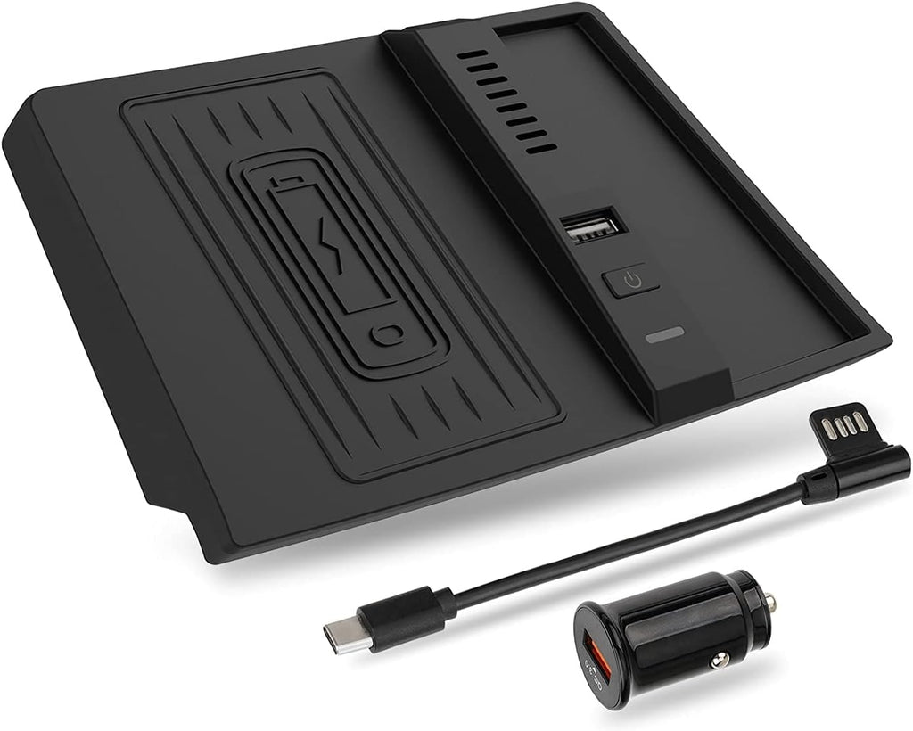 Wireless Charger Center Console Organizer for Subaru Forester Crosstrek Impreza I50478