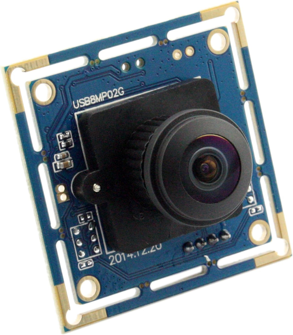 USB Camera Module 8 Megapixel with 180 Fisheye Lens W44387