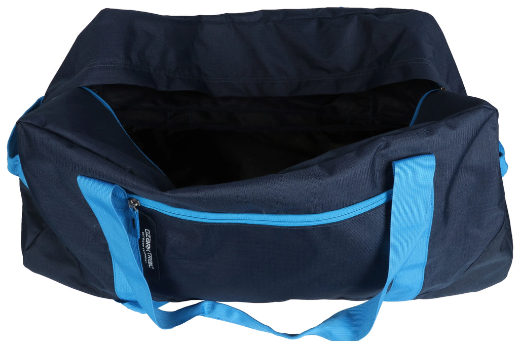 Blue Polyester 90L Duffel with Backpack Straps W4244