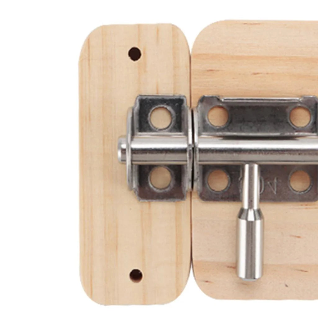 Montessori DIY Lock Latch Puzzle B78410