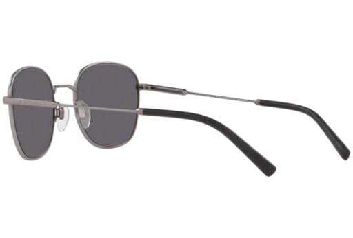 Gunmetal Oval Sunglasses O2927