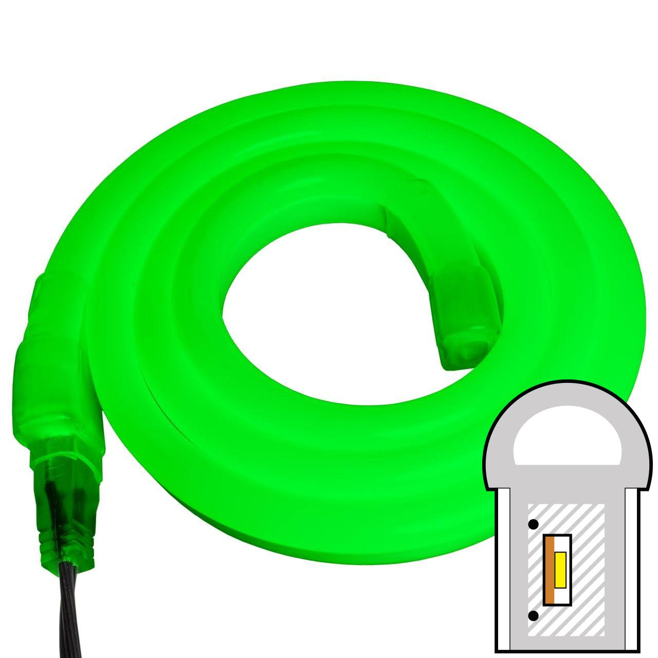 Green SMD LED Neon Rope Light - 120 Volt Z185931