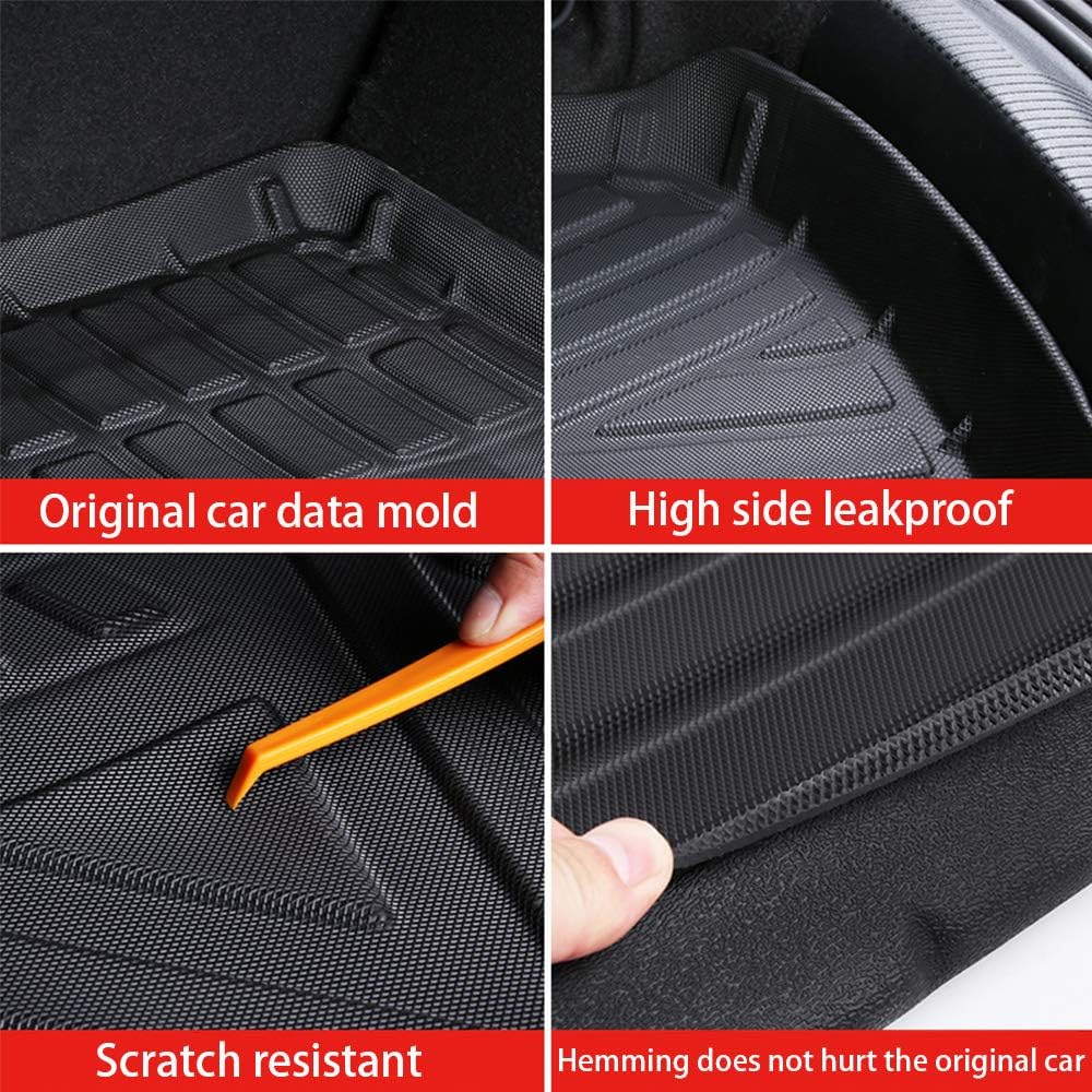 Black Pack of 2 Heavy Duty Rubber Cargo Liner G27789