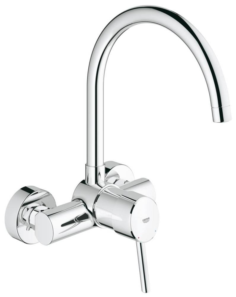 Single Lever Wall-Mounted Kitchen Mixer O195