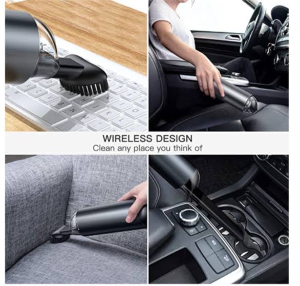 Black Car Vacuum Cleaner Y728
