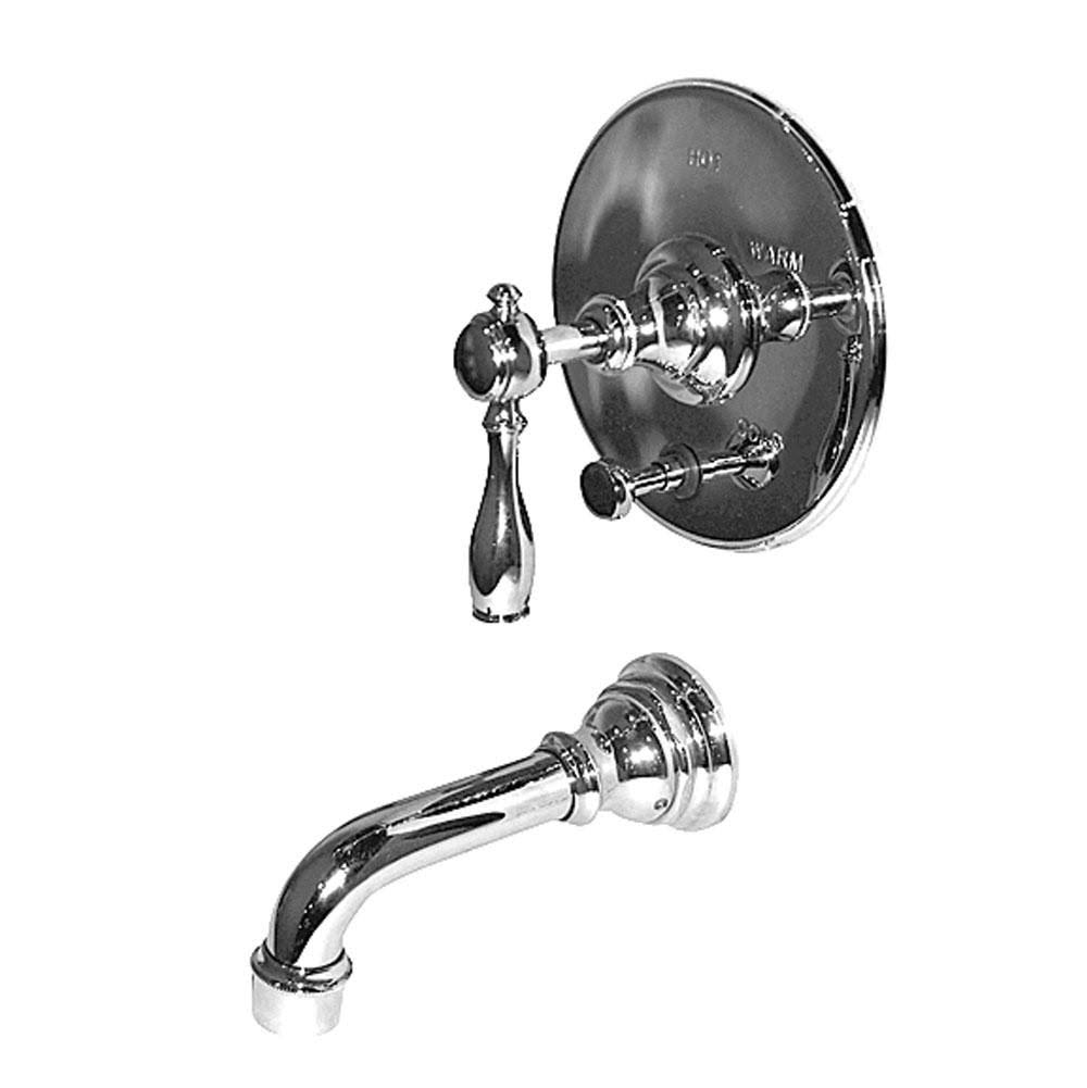 Satin Nickel Pressure Balanced Tub & Shower Trim U5958