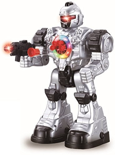 Robot Toy with Flashing Lights 10 Functions Q61850