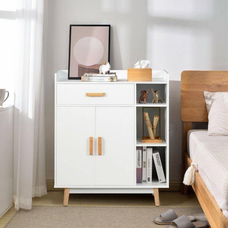 Floor Storage Cabinet Free Standing Cupboard Chest X461