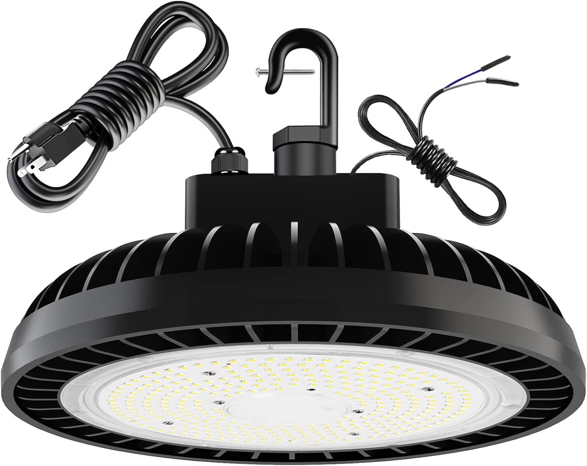 150W UFO LED High Bay Light, 22500 lumens, 5000K Daylight, IP65 A2412