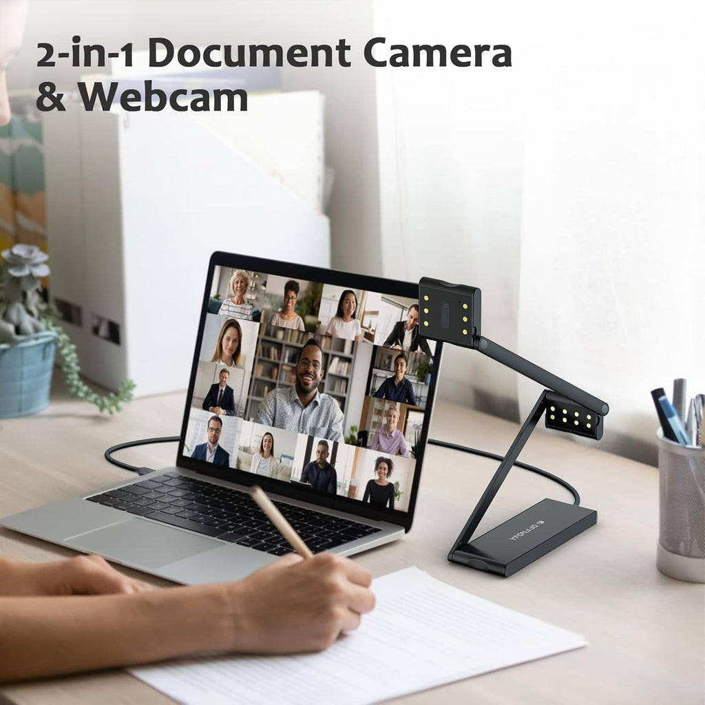 USB Document Camera and Webcam, 13MP A295