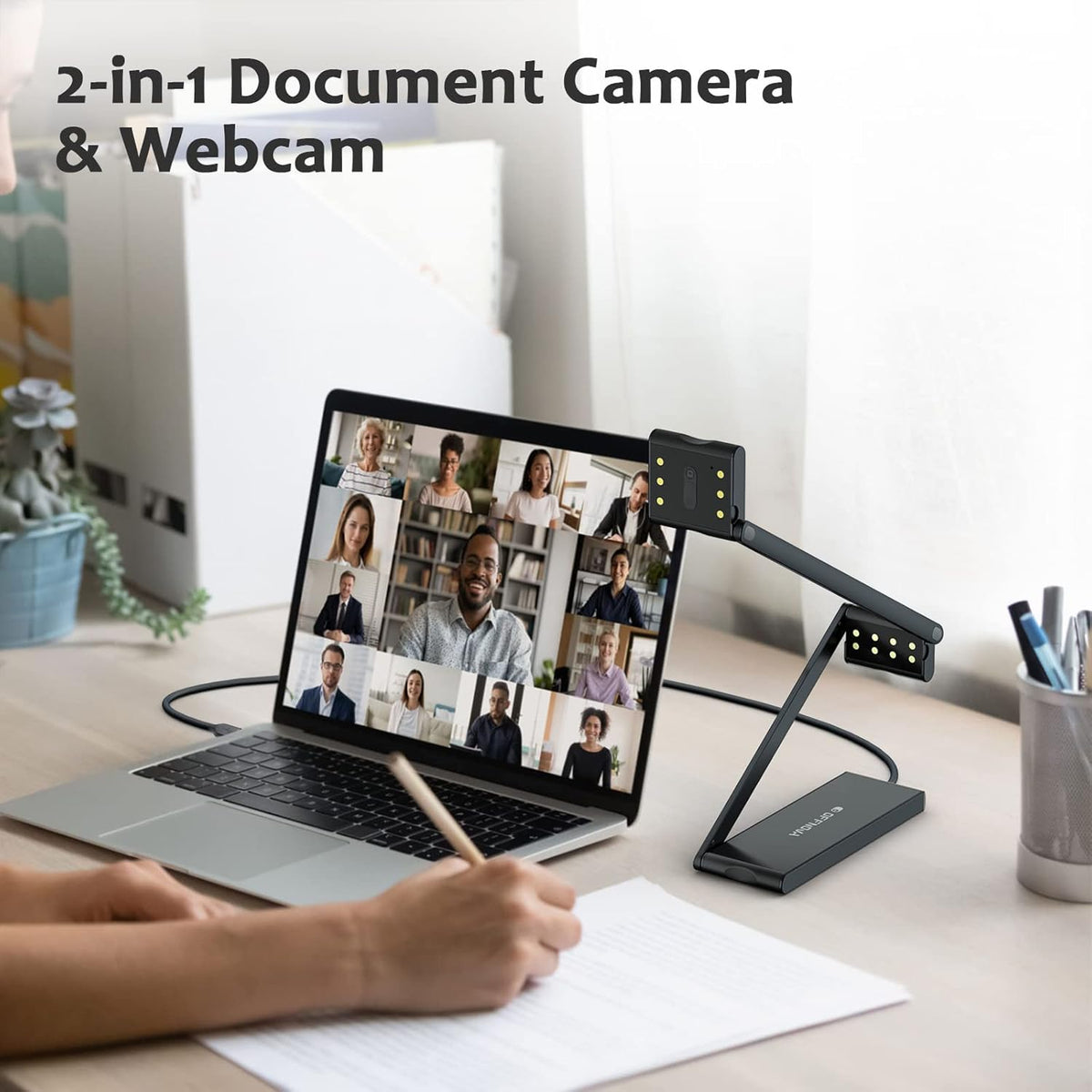 USB Document Camera and Webcam, 13MP A295