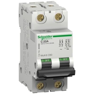 Miniature Thermal Magnetic Circuit Breaker, 35 A, 2-Pole U481847