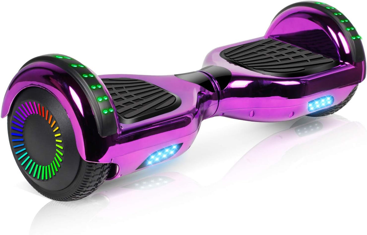6.5inch Self Balancing Hoverboard with Bluetooth Speaker LED Lights U211056