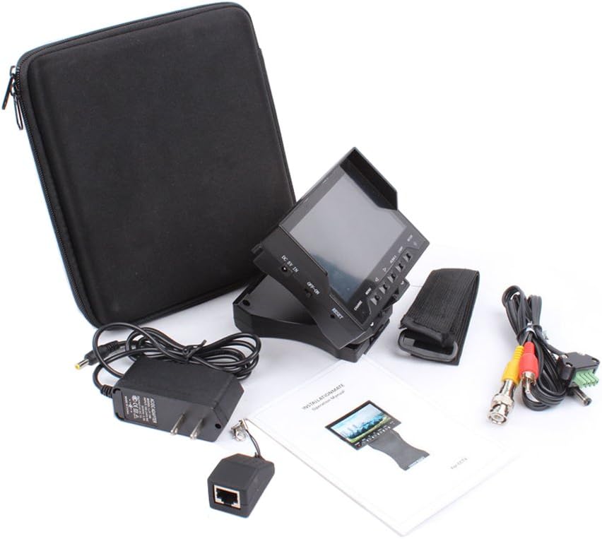 Handheld 4.3 TFT LCD CCTV Analog Camera Tester with 12V Output Q9391