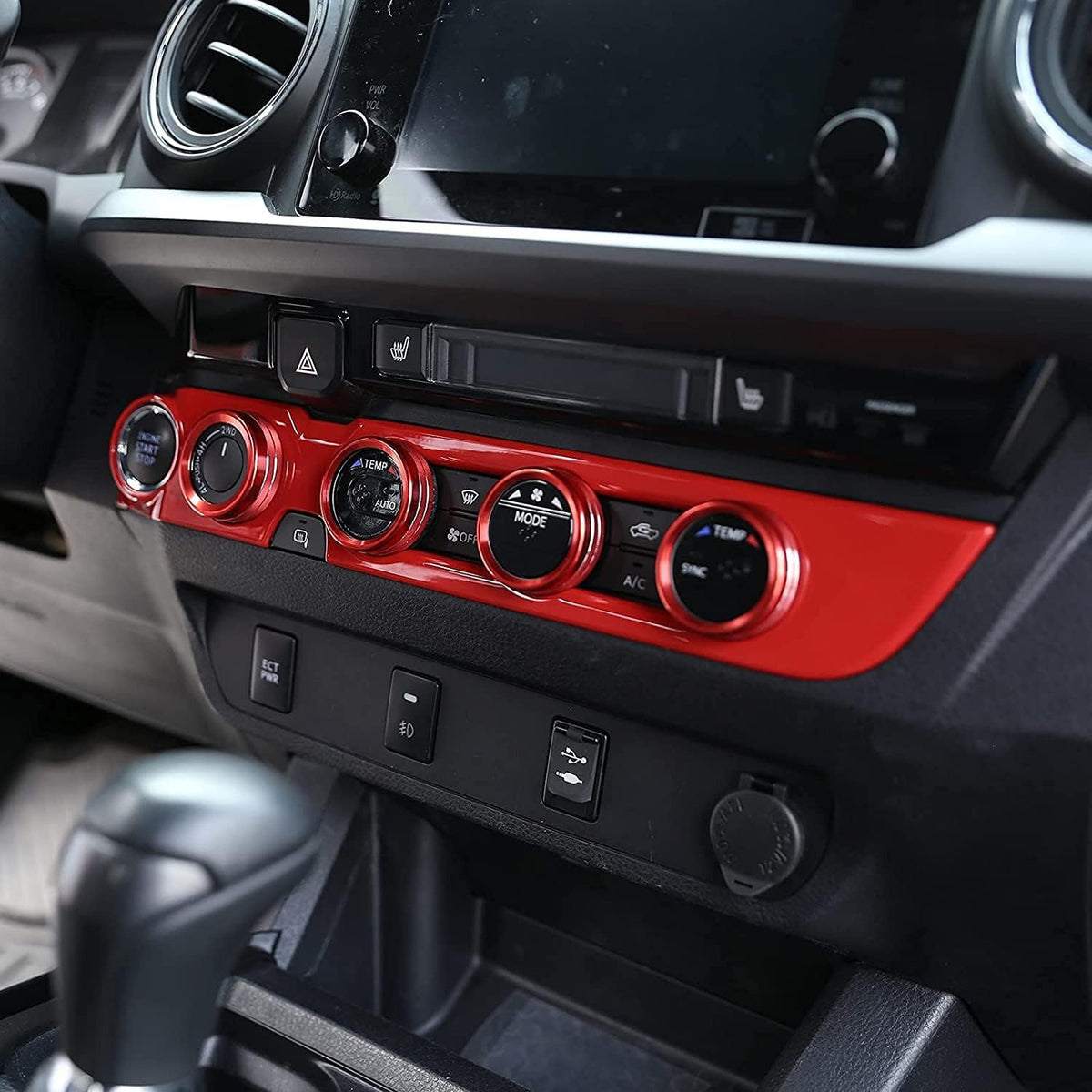 Sports Red Air Console Panel Cover Pack of 2 E979