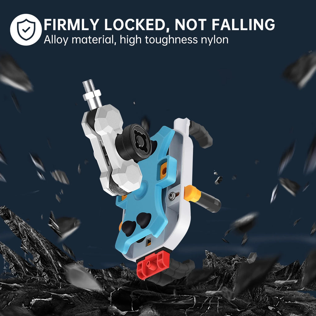 Waterproof Motorcycle Phone Mount Holder with 360° Rotation M8 Screw Mount F605871