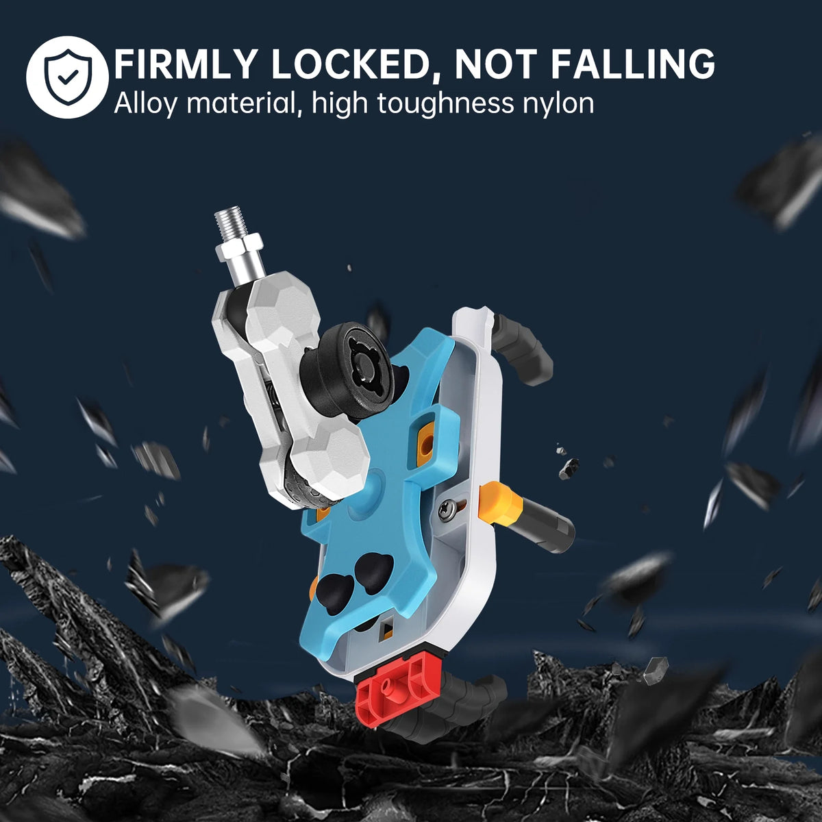 Waterproof Motorcycle Phone Mount Holder with 360° Rotation M8 Screw Mount F605871