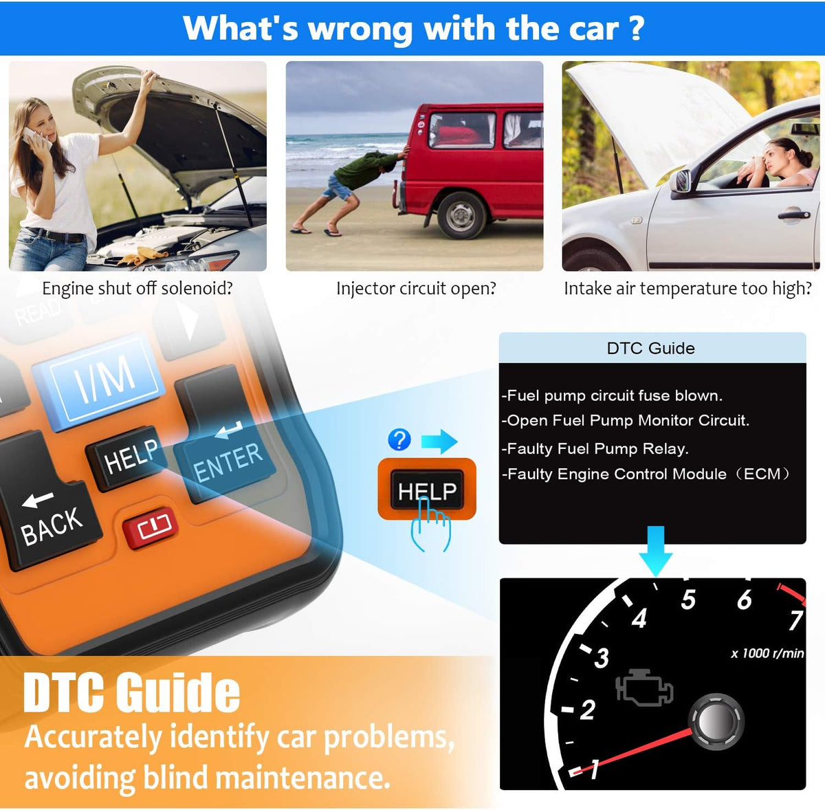OBD2 Scanner Diagnostic Tool Pack of 2 A5261