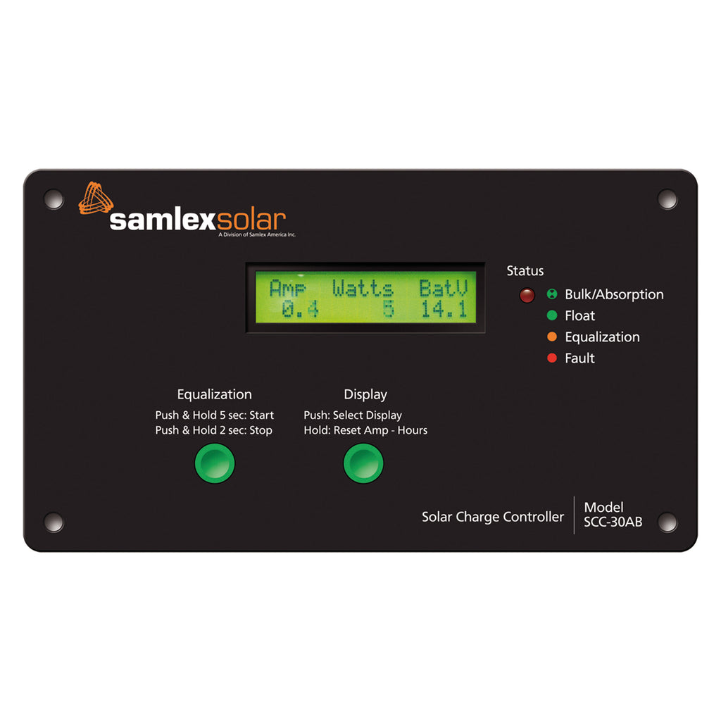 30A Flush Mount Solar Charge Controller H839470