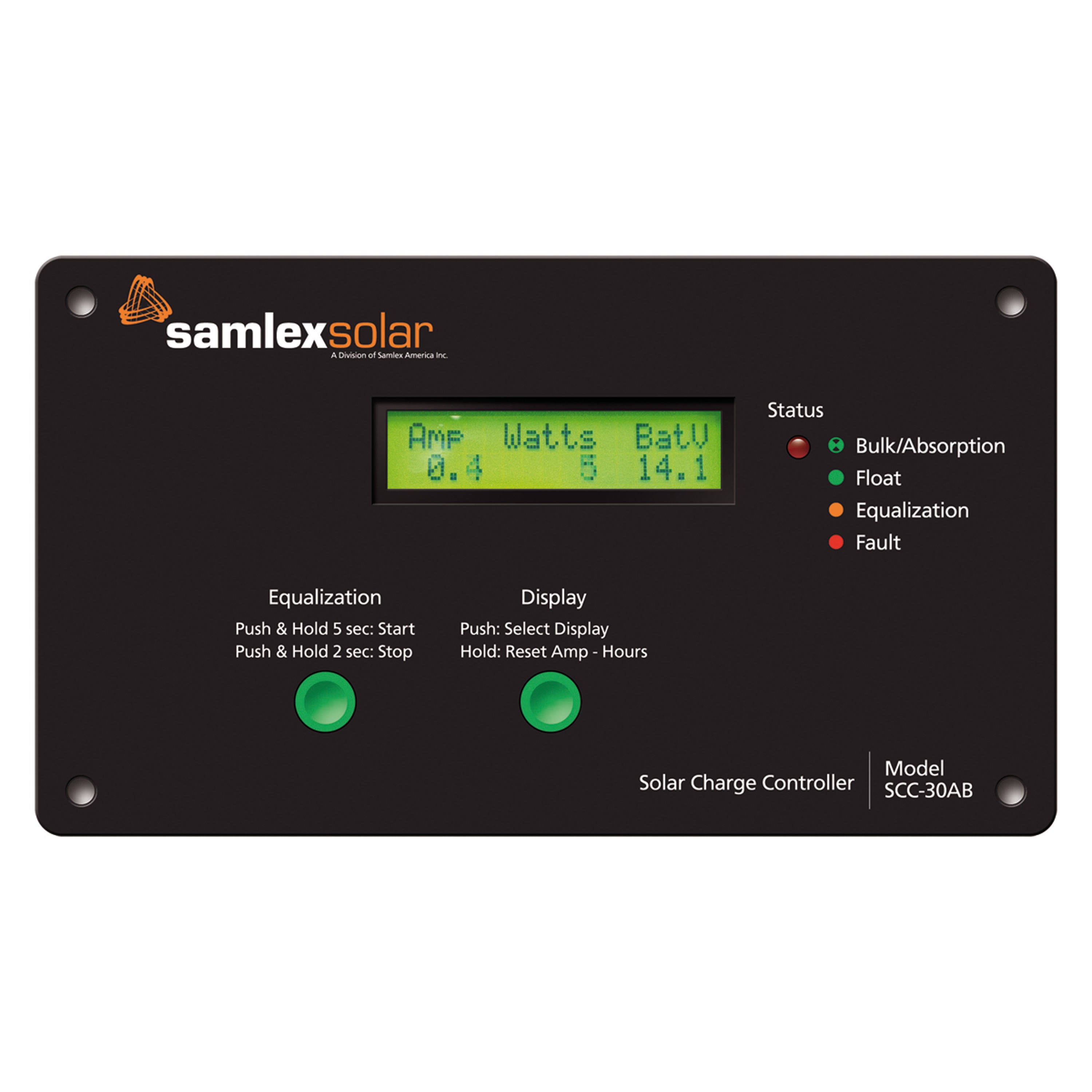 30A Flush Mount Solar Charge Controller H839470