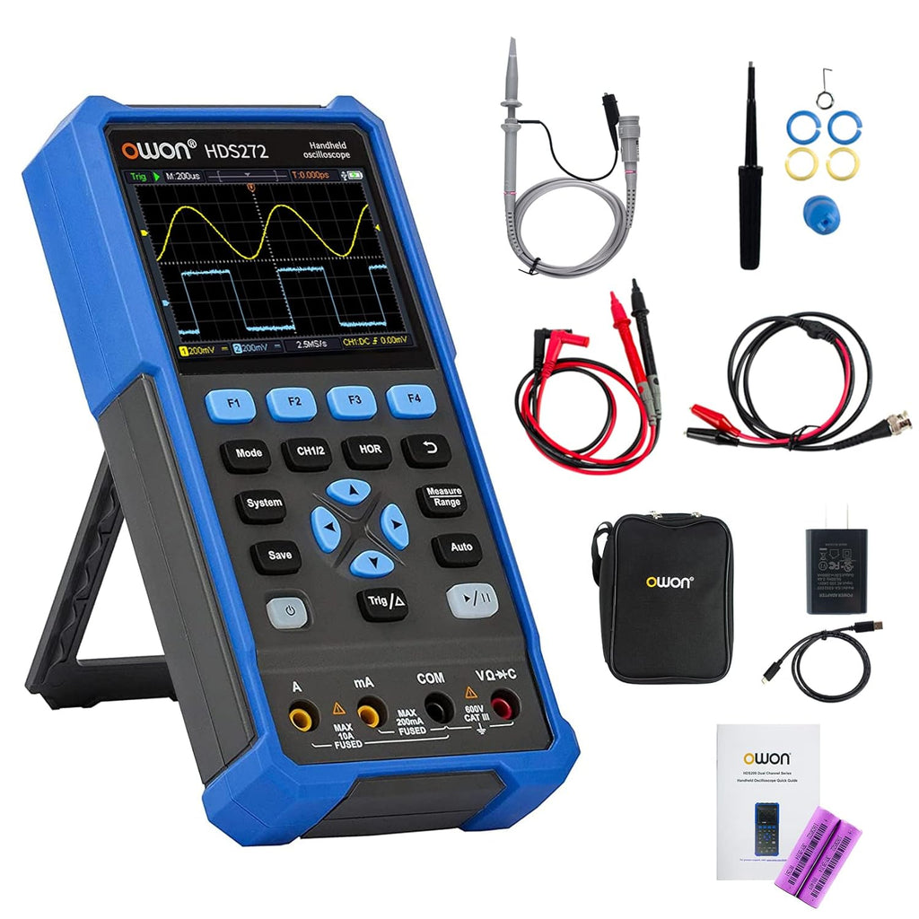 HDS242 Oscilloscope 2 in 1 Universal Test Instrument, 20000 Counts Digital Multimeter, 40 MHz + 2CH Y997