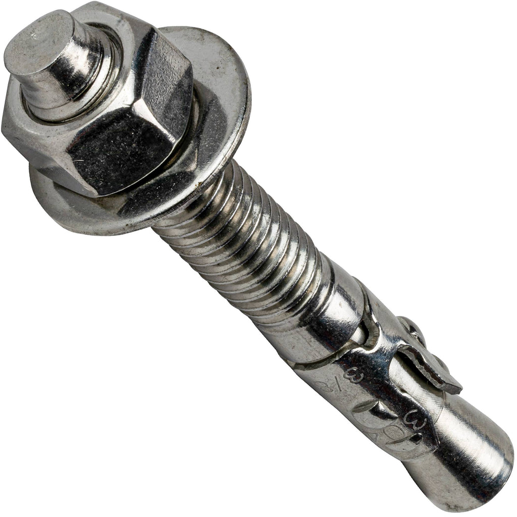 5/8x22 x 3-1/2x22 Wedge Anchors Stainless Steel 316 Qty 25 K331