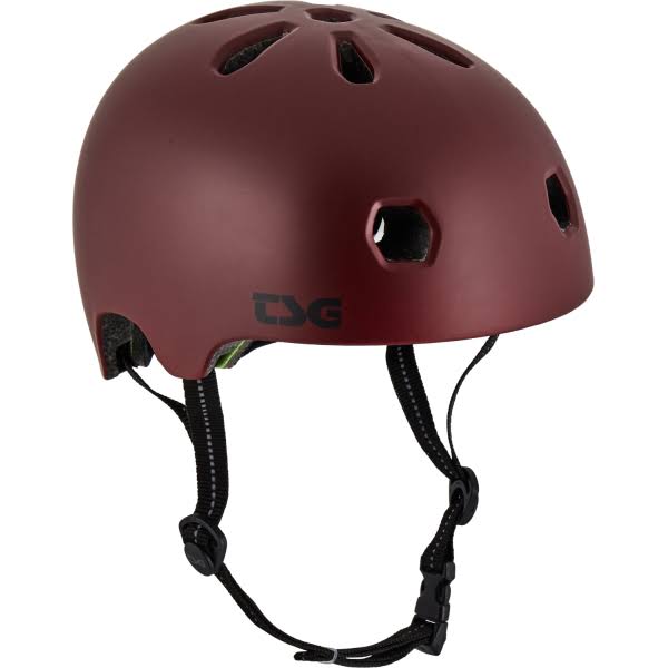 Satin Oxblood Helmet A8687