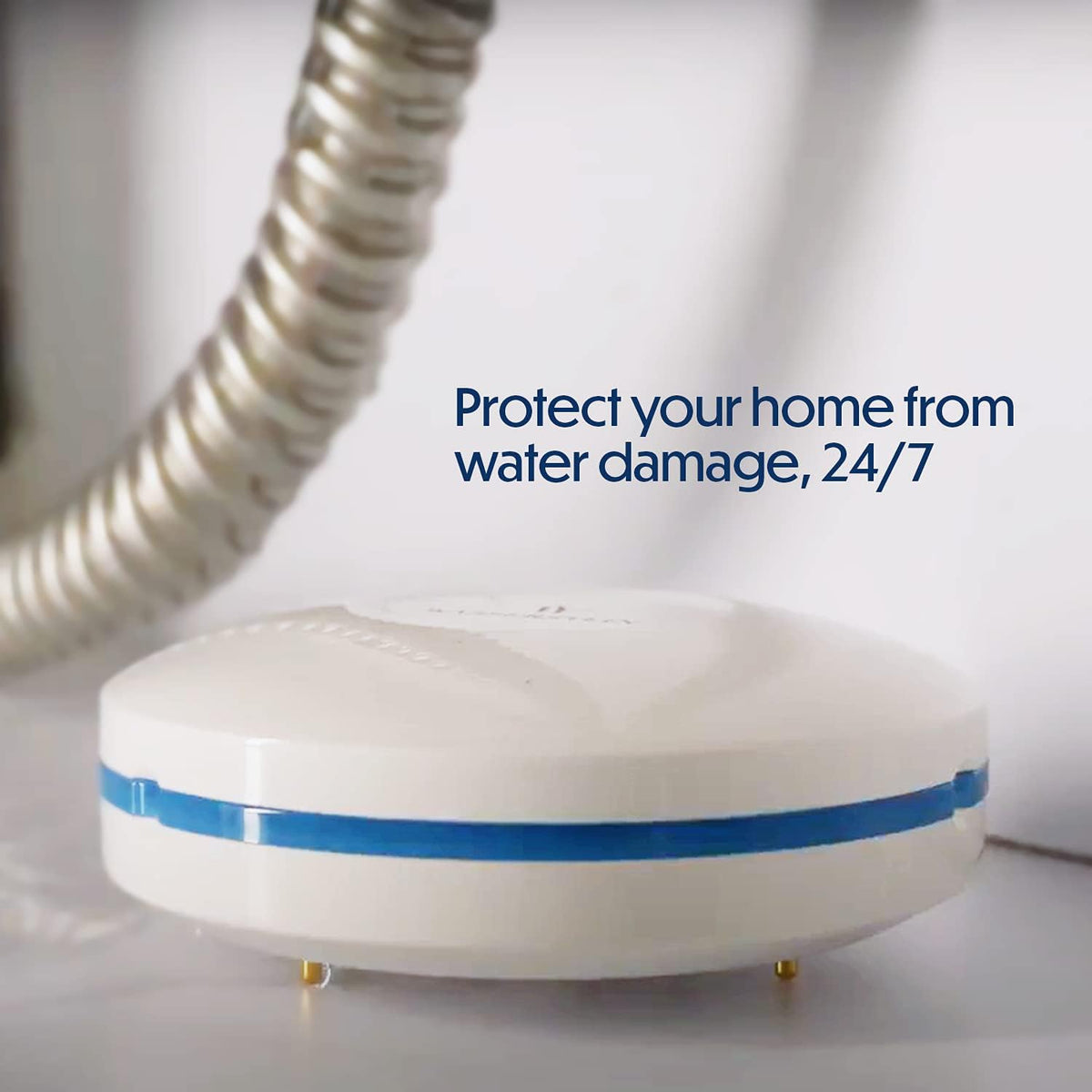 2-Pack White WiFi Water Leak Sensor J948