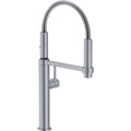 Satin Nickel Pull Down Kitchen Faucet W4302