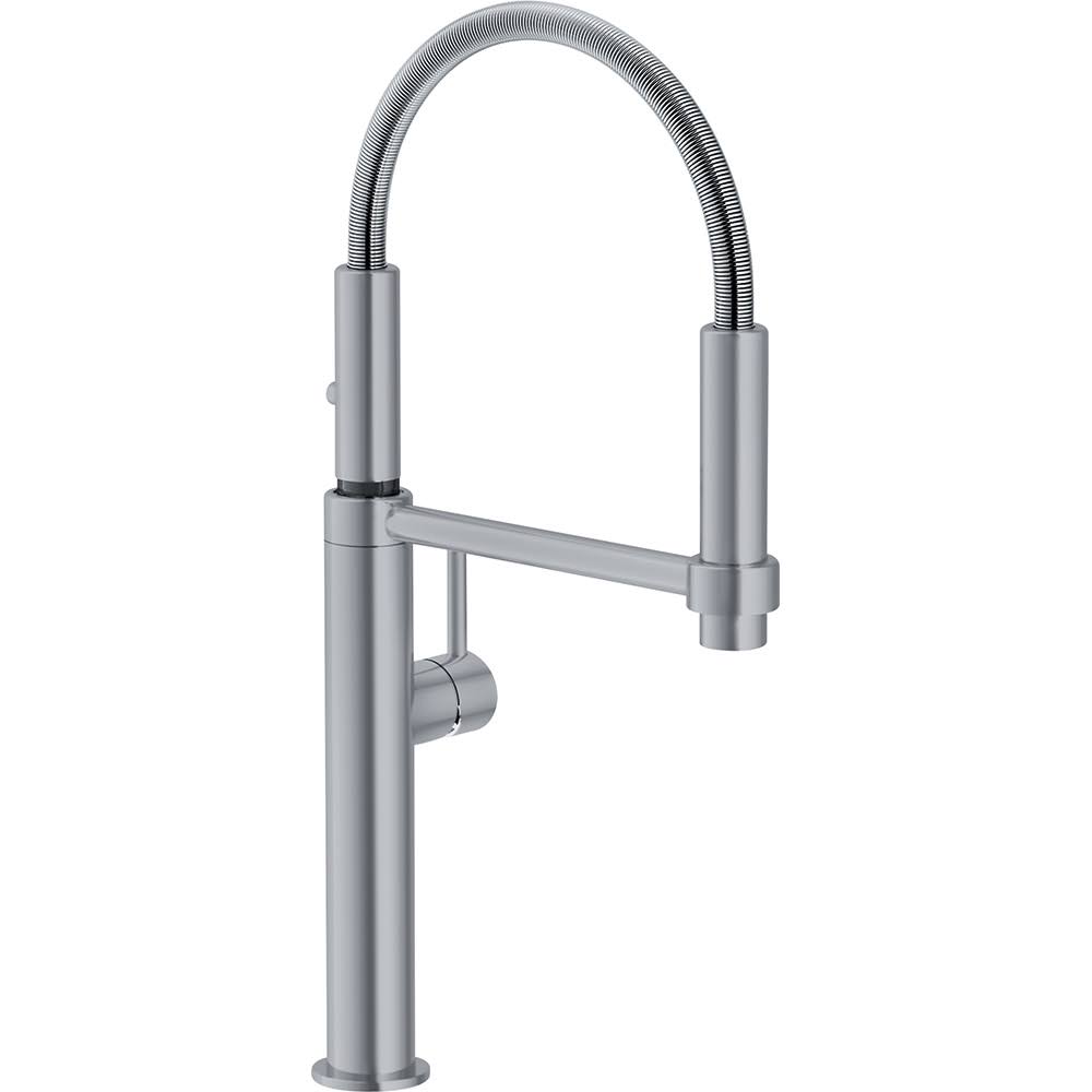 Satin Nickel Pull Down Kitchen Faucet W4302
