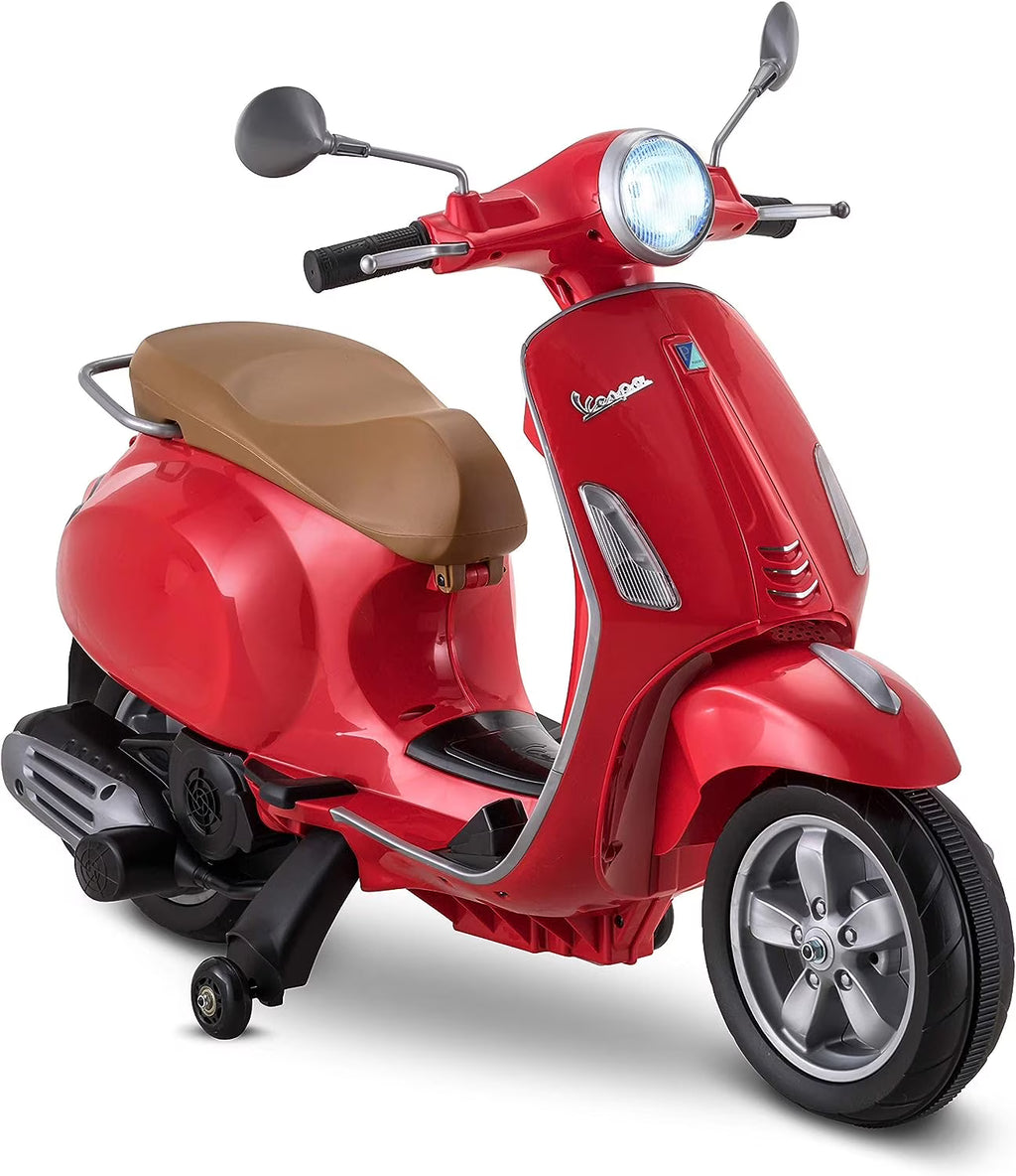 Red 6 Volt Electric Ride-on Scooter V760