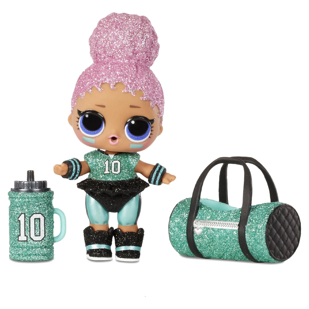 Soccer Team Sparkly Dolls With 8 Surprises U559