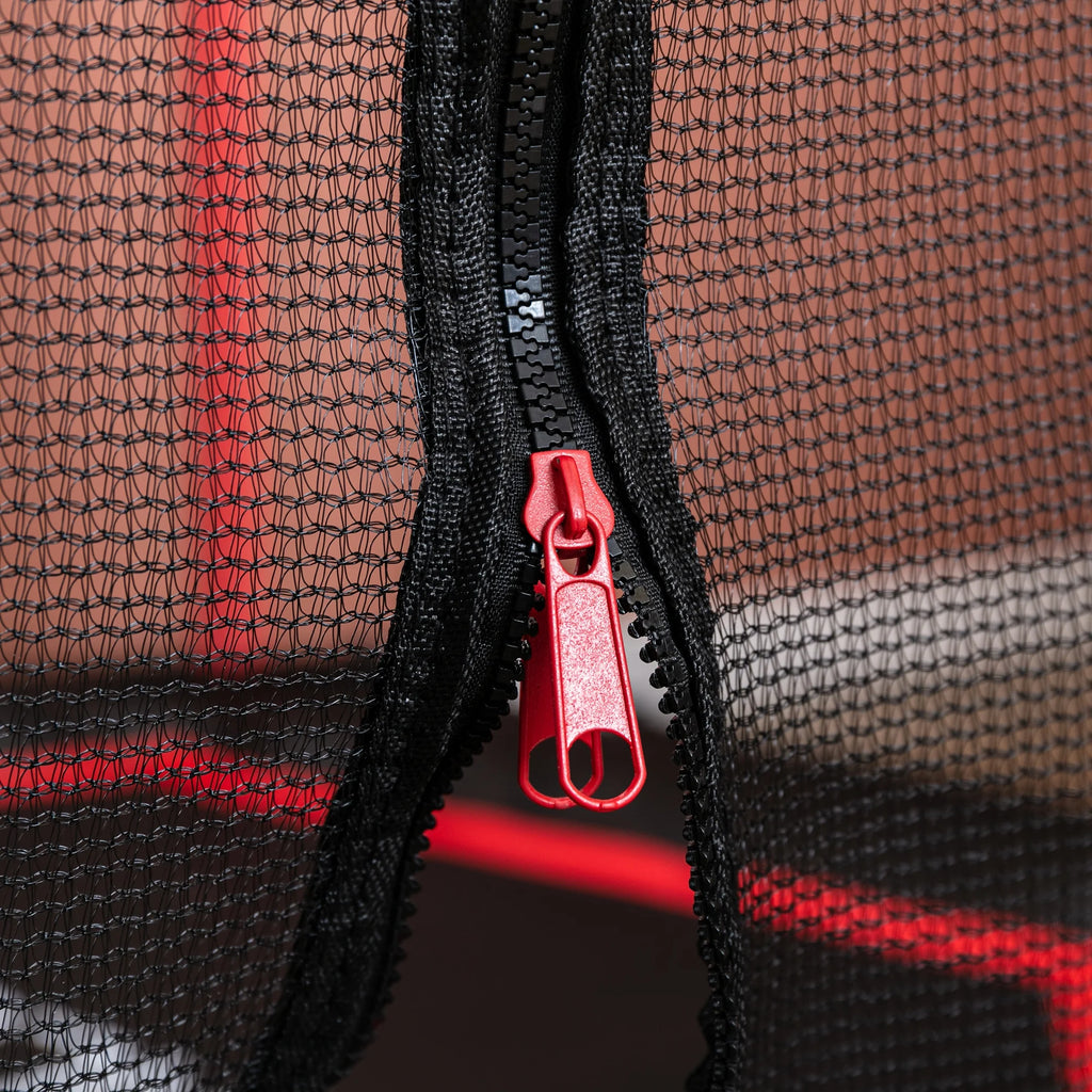 Red Kids Trampoline with Net O840038