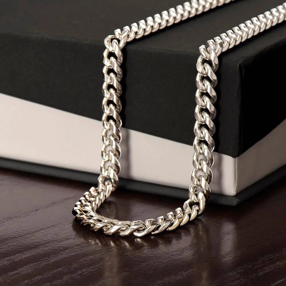 Cuban Link Stainless Steel Necklace M6636