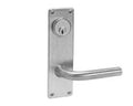 Satin Bronze Mortise Office Lever Lockset I785