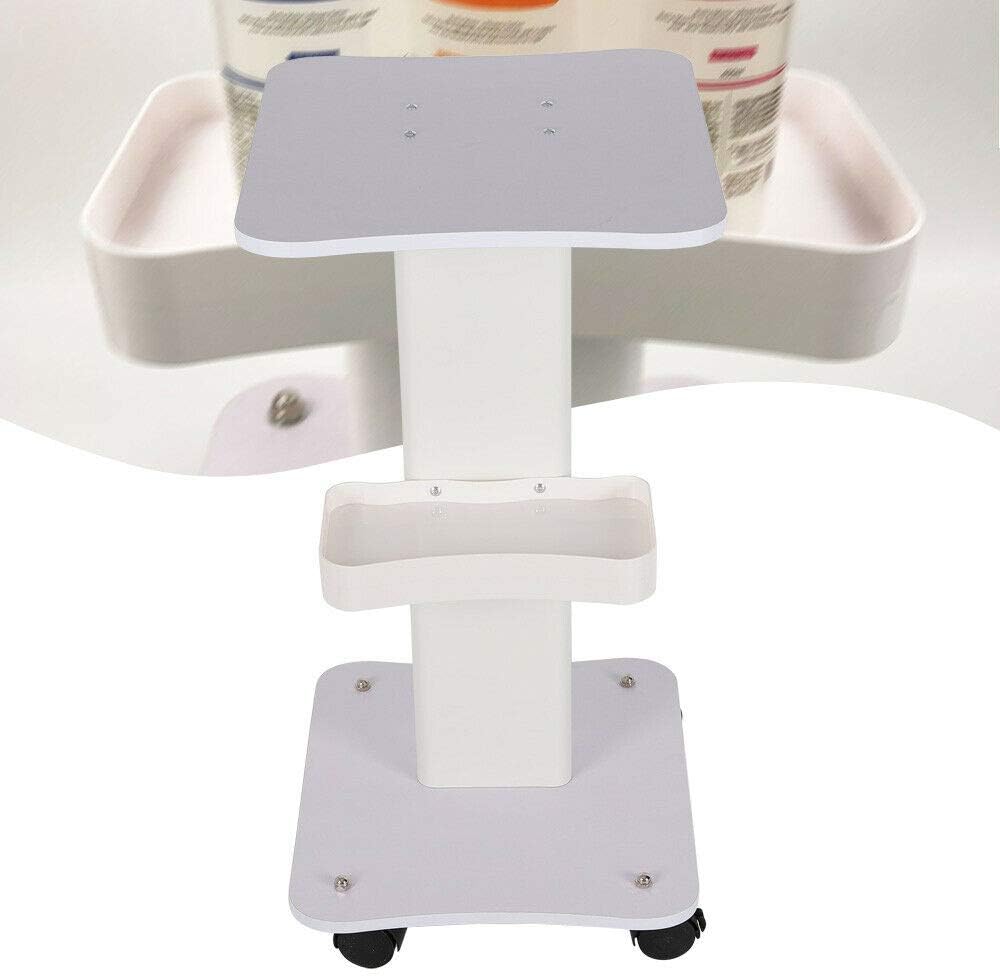 Rolling Cart Beauty Salon Trolley with 4 Wheels Aluminum Y648