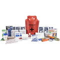 143 Piece Waterproof Emergency Backpack Red Q4430