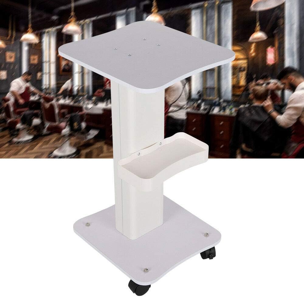 Rolling Cart Beauty Salon Trolley with 4 Wheels Aluminum Y648