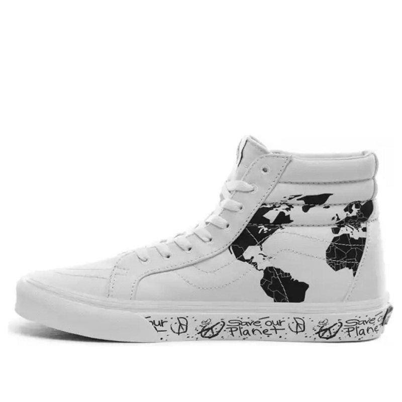 Classic White/Black Sk8-Hi Reissue Shoes H497